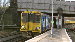 Half an Hour at 216  Birkenhead North Station 1022017  Class 507 508 terminus [upl. by Elehcim]