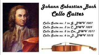 Johann Sebastian Bach  Cello suites in 432 Hz great for reading or studying [upl. by Ainivad]